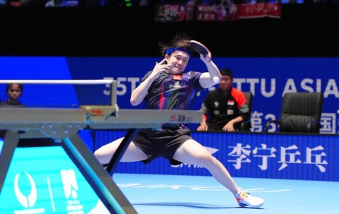 电竞比分-乒乓球亚洲杯:王楚钦3-0横扫 八强迎战周启豪